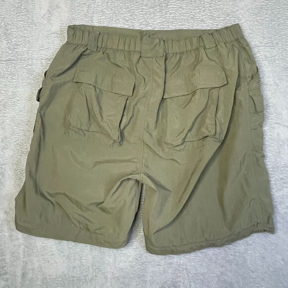 Suisse Sport Convertible Cargo Pants Mens XL Green Nylon Lightweight Hiking Trek - Picture 4 of 15